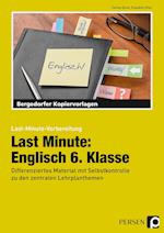 Last Minute: Englisch 6. Klasse