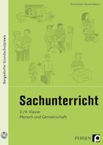 Sachunterricht, 3./4. Klasse, Mensch und Gemeinschaft