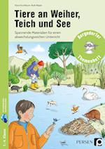 Tiere an Weiher, Teich und See