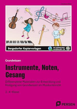 Instrumente, Noten, Gesang