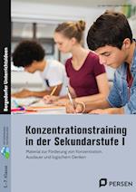 Konzentrationstraining in der Sekundarstufe I