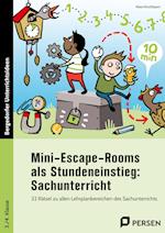 Mini-Escape-Rooms als Stundeneinstieg: SU