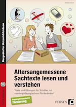 Altersangemessene Sachtexte lesen und verstehen