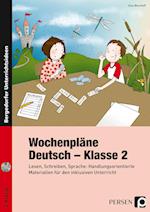 Wochenpläne Deutsch - Klasse 2