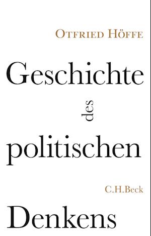 Geschichte des politischen Denkens