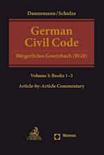 German Civil Code Volume I