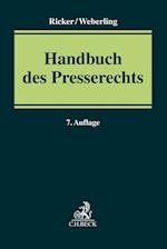 Handbuch des Presserechts
