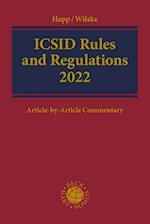 ICSID Rules and Regulations 2022