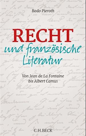Recht und französische Literatur