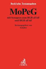 MoPeG mit Synopsen zum BGB aF/nF und HGB aF/nF