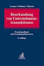 Beurkundung von Unternehmenstransaktionen