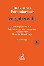 Beck'sches Formularbuch Vergaberecht