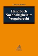 Handbuch Nachhaltigkeit im Vergaberecht