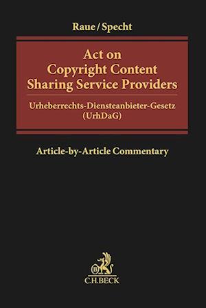 Act on Copyright Content Sharing Service Providers