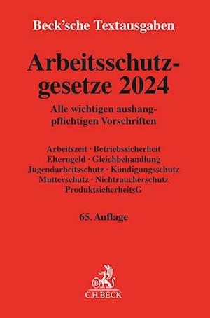 Arbeitsschutzgesetze 2024