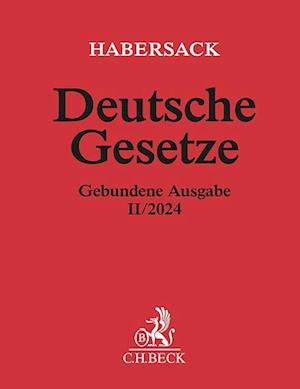 Deutsche Gesetze Gebundene Ausgabe II/2024