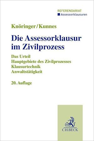 Die Assessorklausur im Zivilprozess