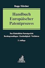 Handbuch Europäischer Patentprozess