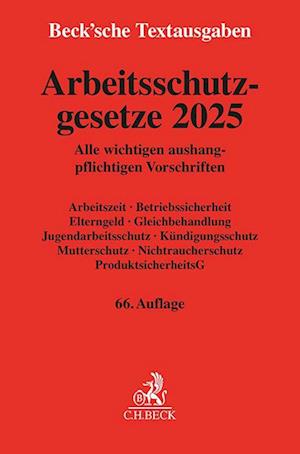 Arbeitsschutzgesetze 2025