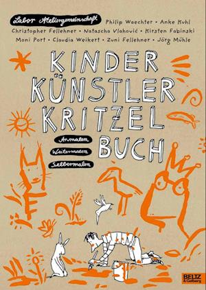 Kinder Künstler Kritzelbuch