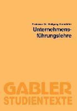 Unternehmensführungslehre