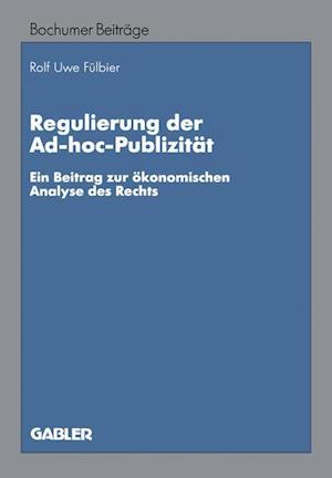 Regulierung der Ad-hoc-Publizität