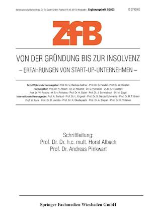 Von Der Gründung Bis Zur Insolvenz Erfahrungen Von Start-Up-Unternehmen