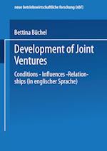 Development of Joint Ventures