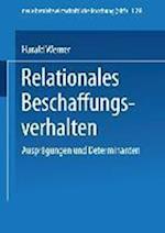 Relationales Beschaffungsverhalten