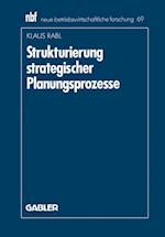 Strukturierung strategischer Planungsprozesse