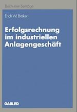 Erfolgsrechnung im industriellen Anlagengeschäft