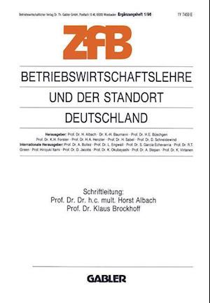 Betriebswirtschaftslehre und der Standort Deutschland