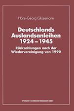 Deutschlands Auslandsanleihen 1924–1945