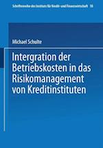 Integration der Betriebskosten in das Risikomanagement von Kreditinstituten