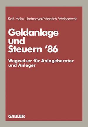 Geldanlage und Steuern ’86