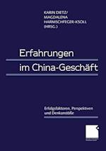 Erfahrungen im China-Geschäft