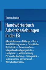 Handwörterbuch Arbeitsbeziehungen in Der Eg