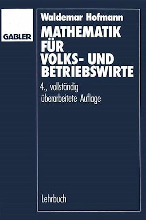 Mathematik für Volks- und Betriebswirte