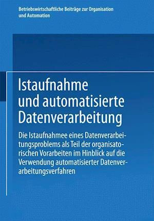 Istaufnahme Und Automatisierte Datenverarbeitung