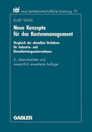 Neue Konzepte für das Kostenmanagement