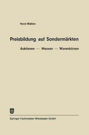 Preisbildung auf Sondermärkten