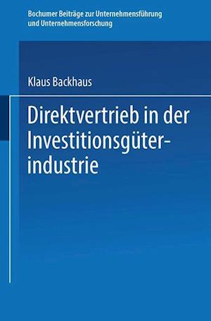 Direktvertrieb in Der Investitionsgüterindustrie