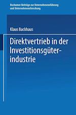 Direktvertrieb in Der Investitionsgüterindustrie
