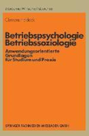 Betriebspsychologie/Betriebssoziologie