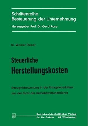 Steuerliche Herstellungskosten