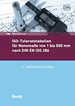 ISO-Toleranztabellen für Nennmaße von 1 bis 500 mm nach DIN EN ISO 286