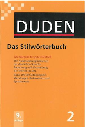 Duden (2) - Stilwörterbuch (HB) - 9. Auflage