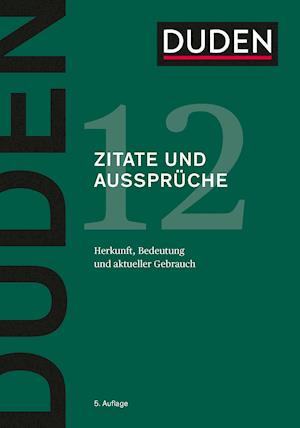 Duden - Zitate und Aussprüche