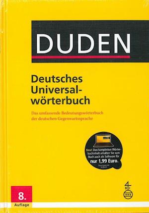 Duden Deutsches Universalwörterbuch (HB) - 8. Auflage