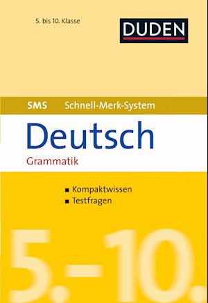 SMS Deutsch - Grammatik 5.-10. Klasse